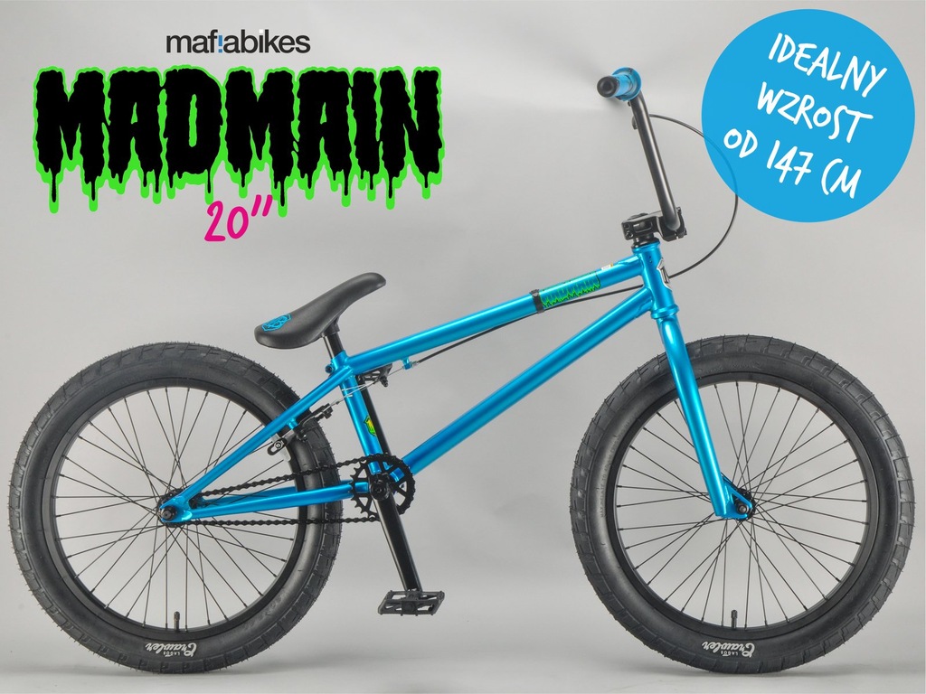 Rower BMX 20" MAFIA MADMAIN Harry Main TEAL