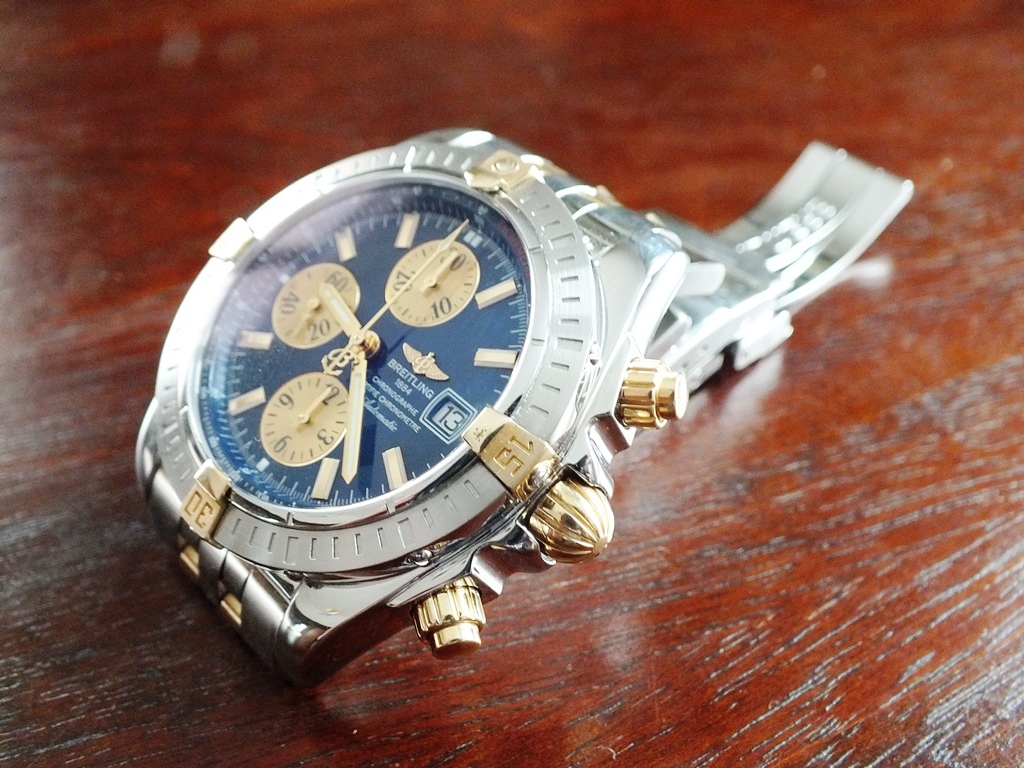 Zegarek Breitling B13356 Złoto + Stal * Jak Nowy