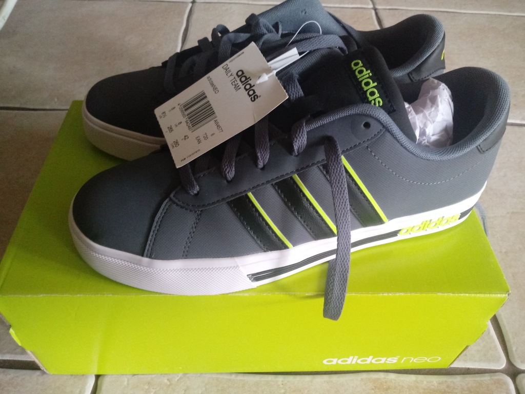 Buty Adidas Neo Daily Team rozm 42 Nowe Szare