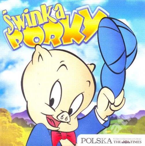 Świnka Porky cz. 1. (Film dla dzieci). Nowy VCD.