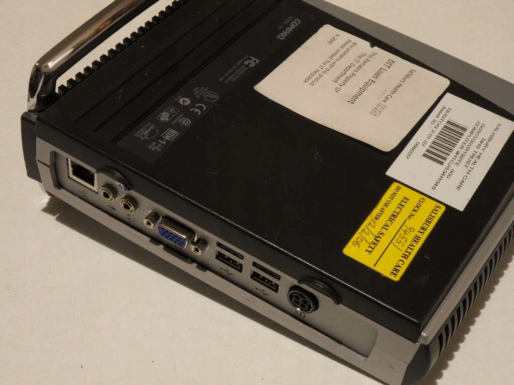 Mini komputer Compaq Evo T20, Windows NT 4.0