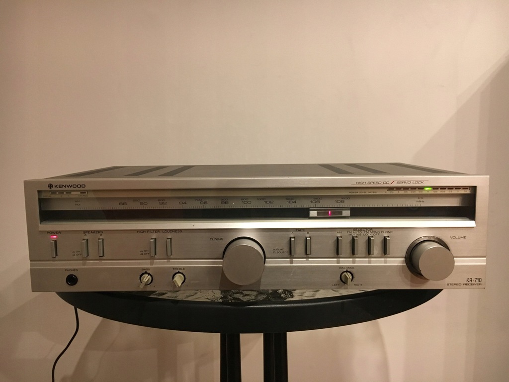 Kenwood KR710 amplituner stereo VINTAGE 250w 7072079774 oficjalne