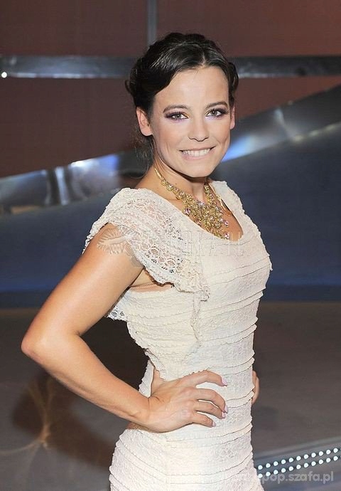 koronkowa sukienka Anna Mucha hm you can dance