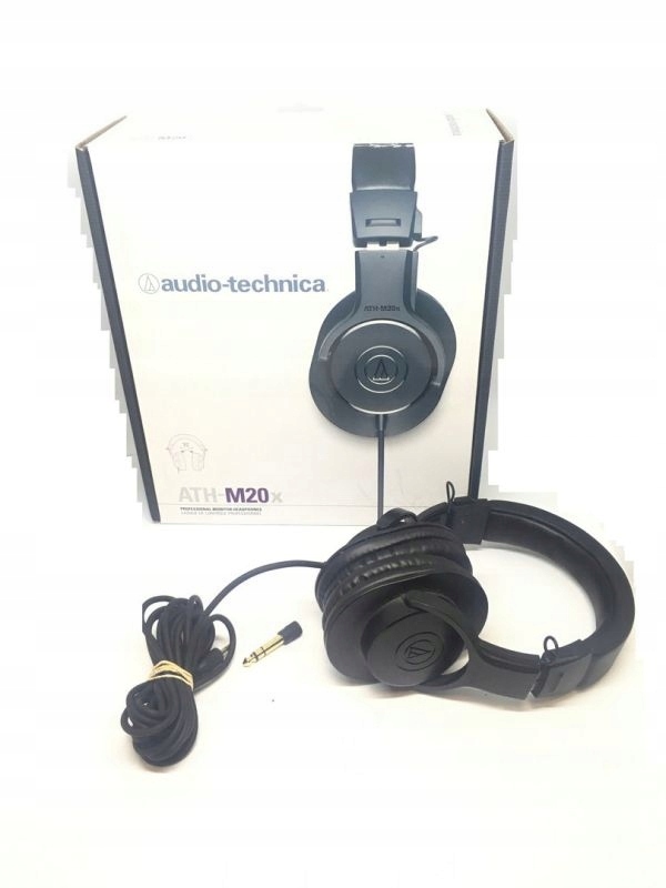 SŁUCHAWKI AUDIO-TECHNICA ATH-M20 + PUDEŁKO