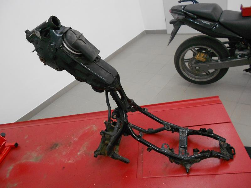 rama dokumenty prosta Yamaha XV 535 virago 95