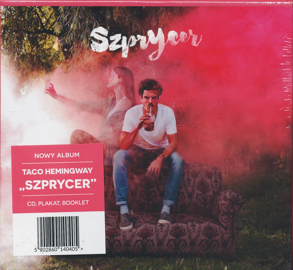 Taco Hemingway A Mówiłem Ci Tekst TACO HEMINGWAY - Szprycer CD, PLAKAT, BOOKLET 2017 - 7164172815