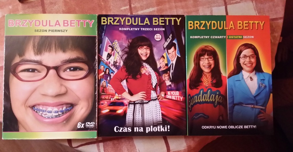 Brzydula Betty - Ugly Betty DVD Sezon 1,3,4 Lektor