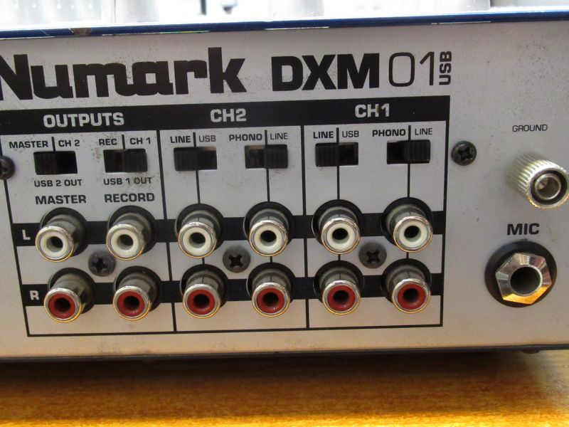 NUMARK DXM01 USB MIKSER DJ MIXER OKAZJA - 7690169056
