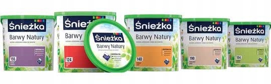 Śnieżka Barwy Natury 2,5 L WSZYSTKIE KOLORY SKLEP