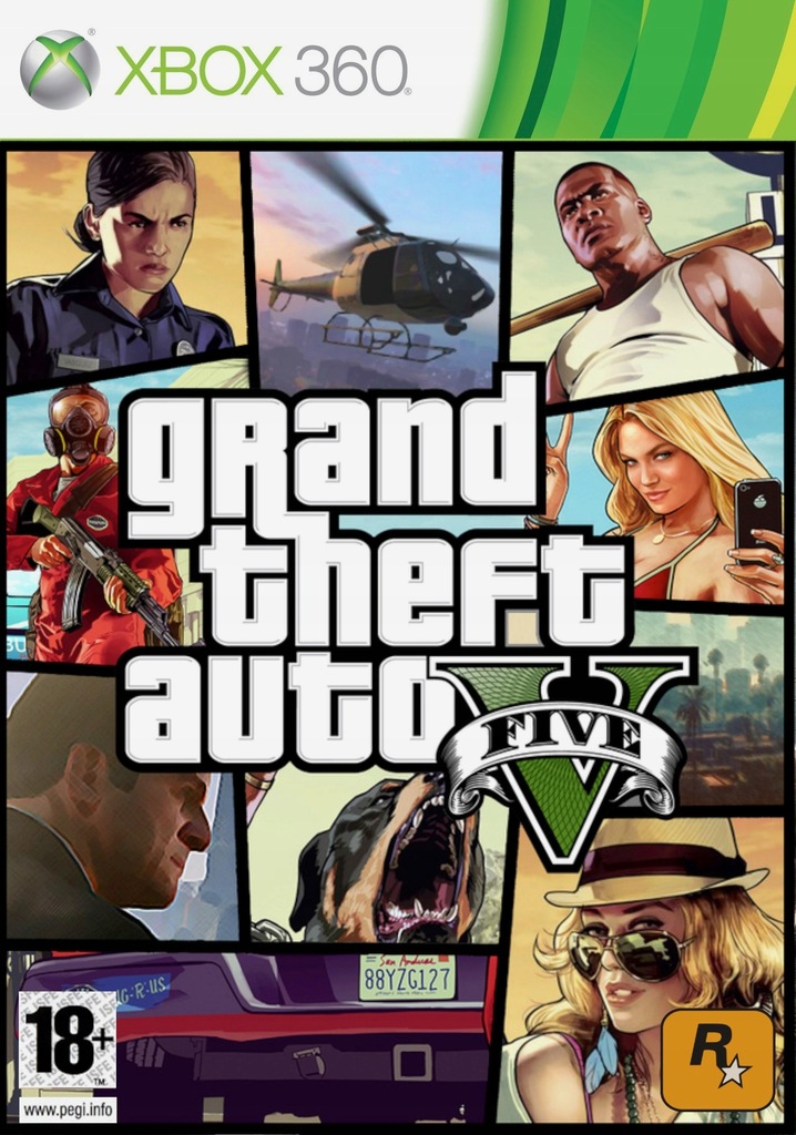 Grand Theft Auto 5 Xbox 360 Gta 5 7726949521 Oficjalne Archiwum Allegro