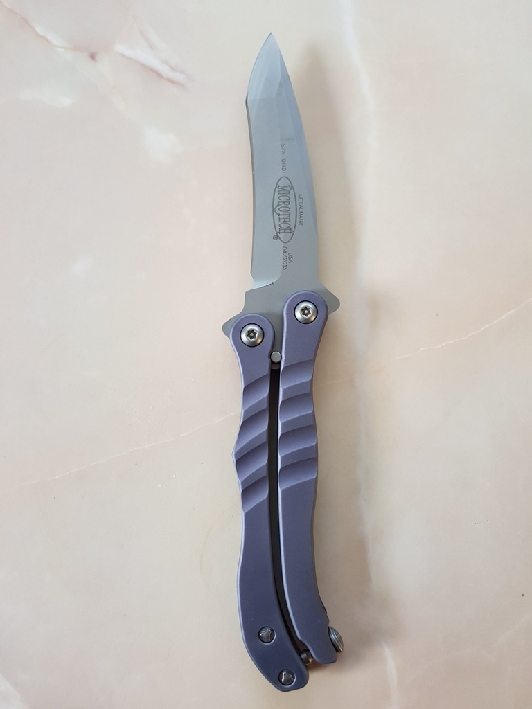 Balisong, nóż motylkowy Microtech Metalmark