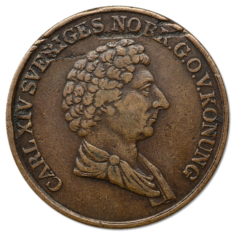 7.SZWECJA, KAROL XIV JAN, 1 SKILLING 1836