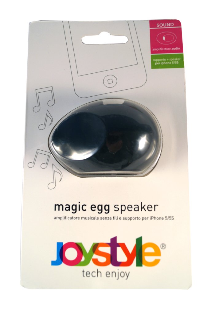 GŁOSNIK do iPhone 5/5S Magic Egg CZARNY JoyStyle