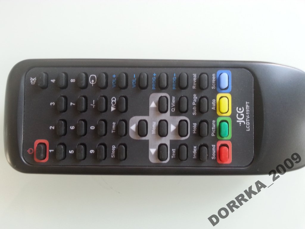 PILOT DO TV JGC LCDTV-19TFT # NOWY !#