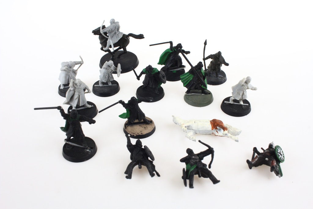 LOTR Władca Pierścieni Rohan zestaw 14 figurek