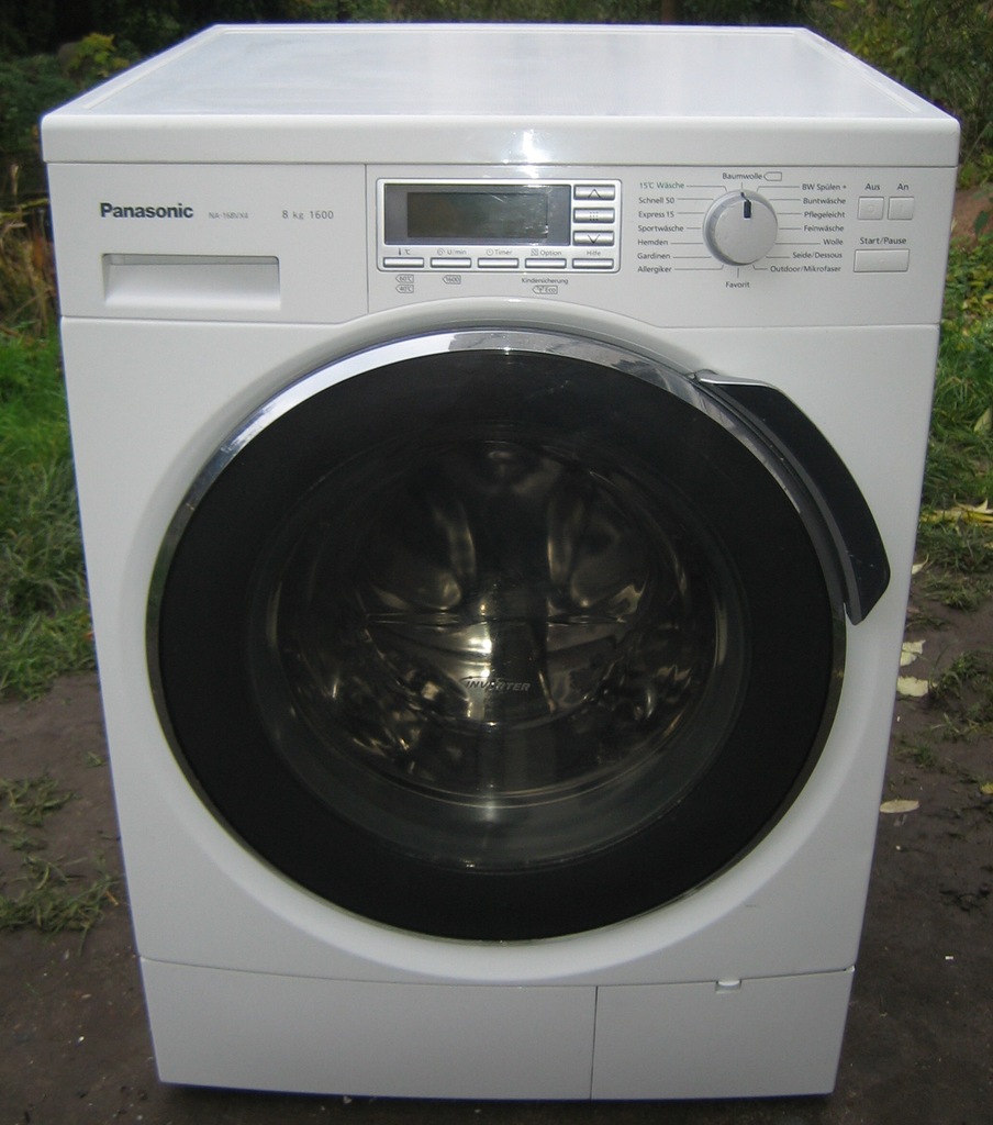 pralka automatyczna PANASONIC NA-168VX4  A+++ 8kg