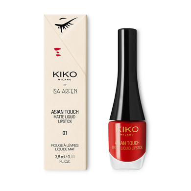 KIKO Asian Touch Matte Lipstick 01 red + gratis!