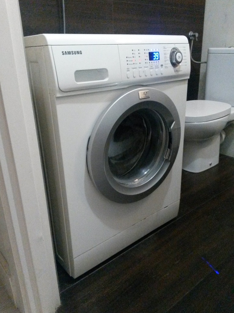 Pralka SAMSUNG WF7604SUV Silver Nano Ag+ 6kg