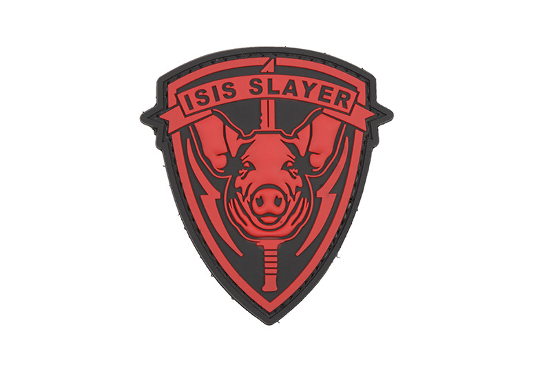 Naszywka 3D - ISIS Pig - czerwona