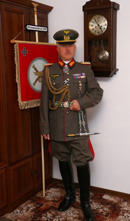 ! Cały Komplet MUNDUR WEHRMACHT WH Generał Keitel