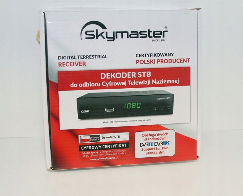 DEKODER DVB-T SKYMASTER STB HD N5