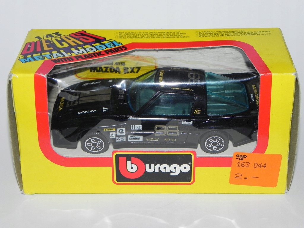 BBURAGO 1:43 - MAZDA RX7
