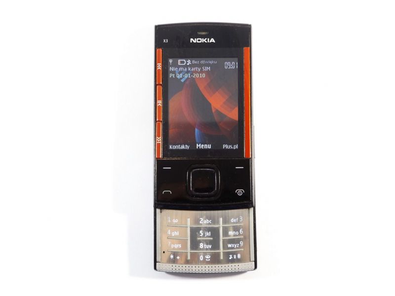 TELEFON ROZSUWANY NOKIA X3 RM-540 X3-00 B/Ł B/S