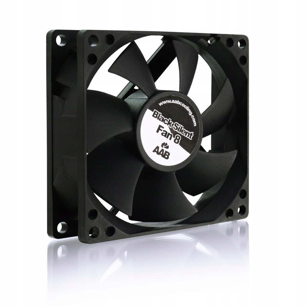 AAB COOLING BLACK SILENT FAN 8 B.WYDAJNY 50m3/h - 7495727952 ...