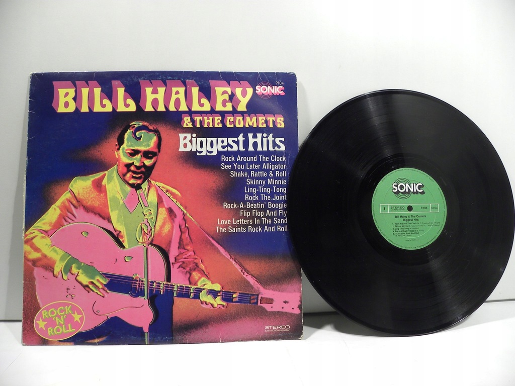 BILL HALEY & THE COMETS BIGGEST HITS SONIC VG-