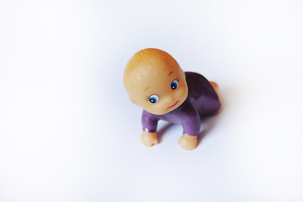 STARA LALKA PRL GUMOWA KOLEKCJONERSKA BOBAS BABY