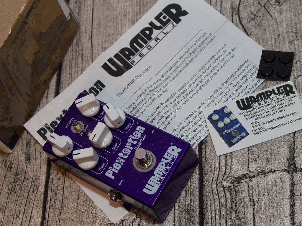 Wampler Plextortion distortion overdrive, nie Boss