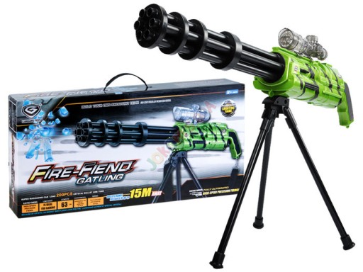 Karabin maszynowy na kulki żelowe MINIGUN NOWOŚĆ