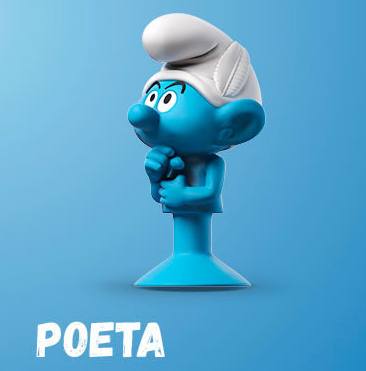 STIKEEZ LIDL 2017 SMERF POETA