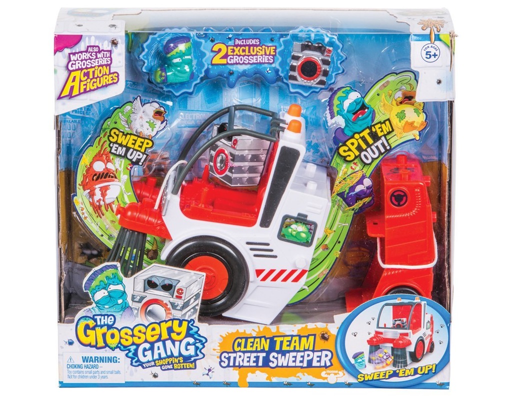 ZESTAW GROSSERY GANG CLEAN TEAM STREET SWEEPER