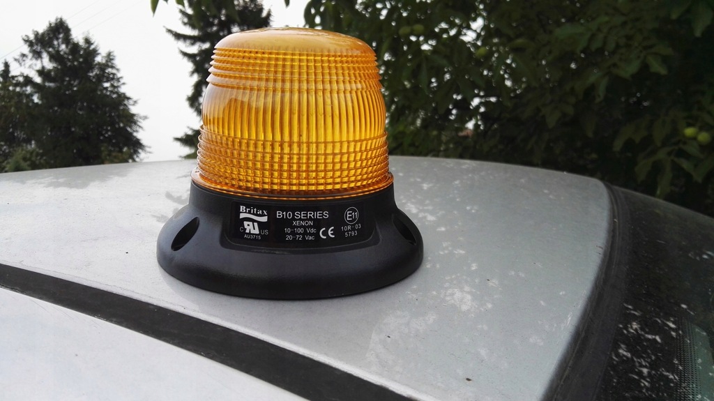 Lampa ostrzegawcza Britax B10 KOGUT Xenon