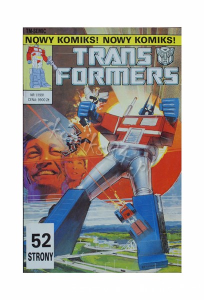 BDB TRANSFORMERS 1 1/1991 NUMER #1