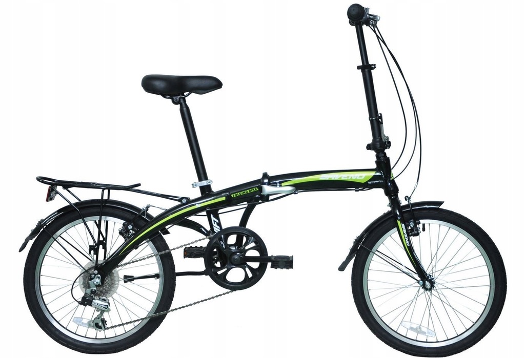 Rower SAVENO Swift 20" black/green składak 20
