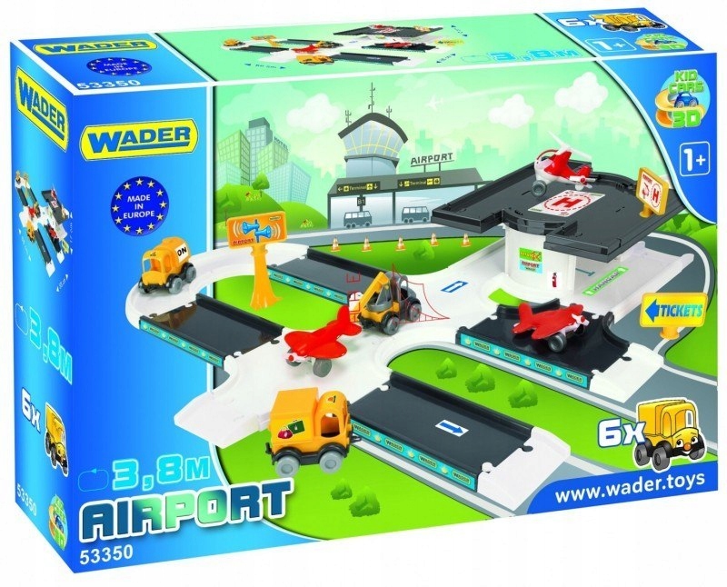 Garaż Baza lotnicza Kid Cars 3D