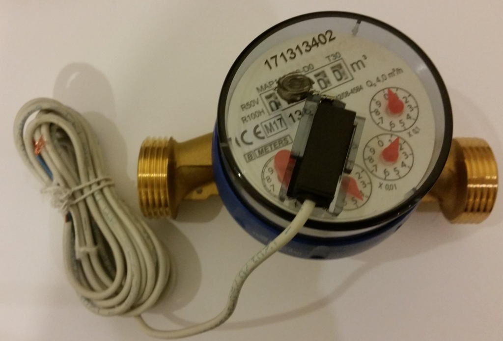 Wodomierz 3/4" z impulsatorem DN20 nowy GSD5R