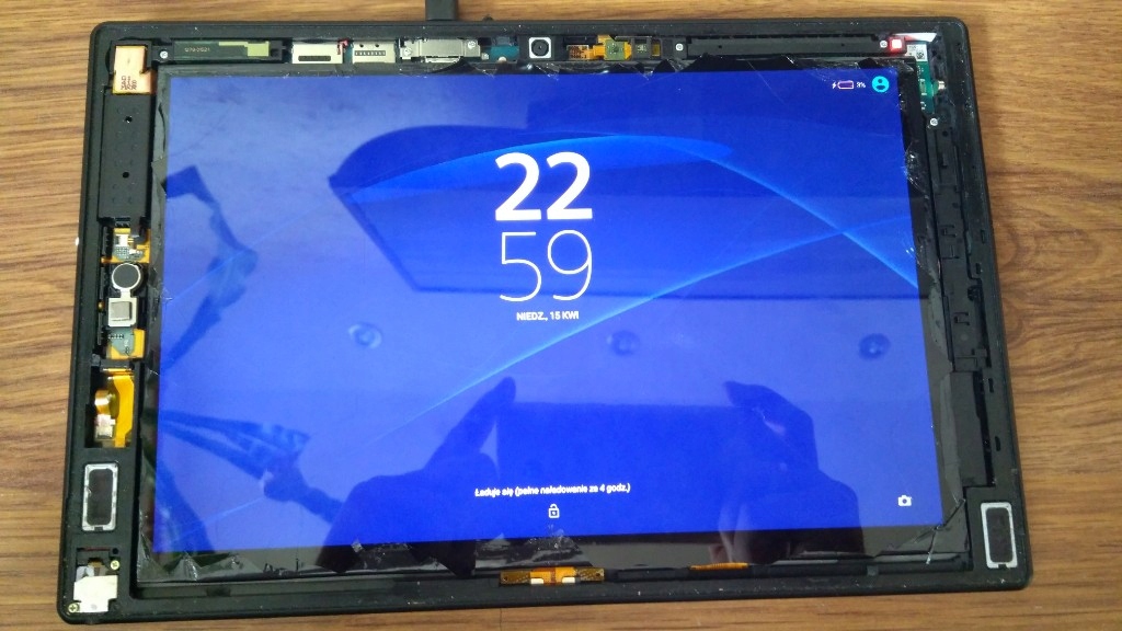 Sony Xperia z2 sgp 511 tablet