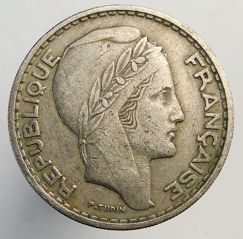 1949 Algieria kolonia francuska 50 franków