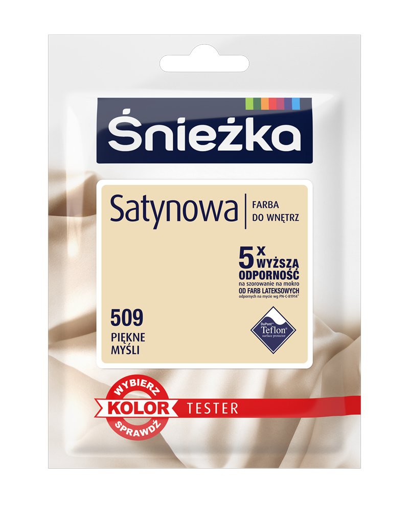 TESTER SNIEZKA SATYNOWA PIEKNE MYSLI 509 30ml