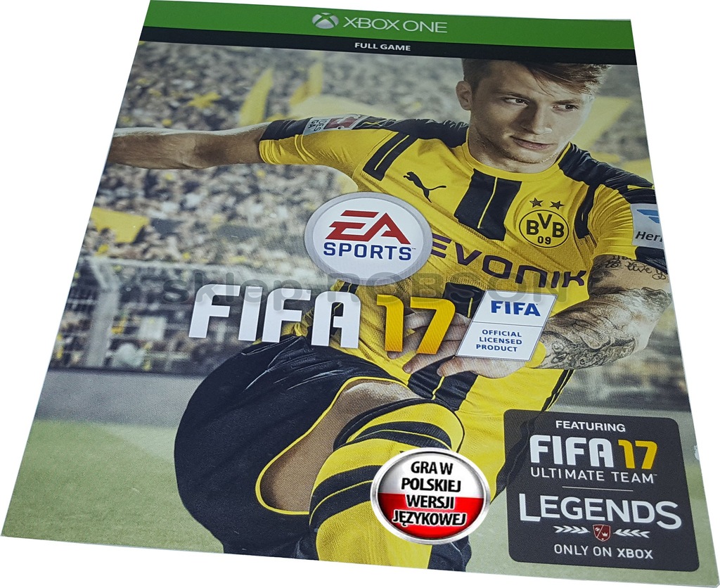 FIFA 17 XBOX ONE XONE PO POLSKU AUTOMAT 24/7