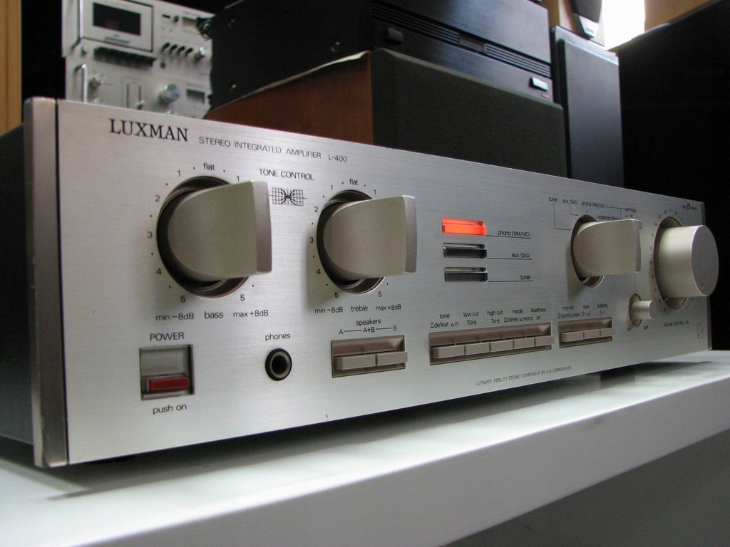 LUXMAN L-400 ステレオインテグレーテッドアンプ