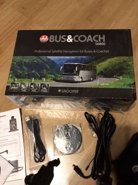Snooper S6800 Bus & Coach Nawigacja - AUTOBUS