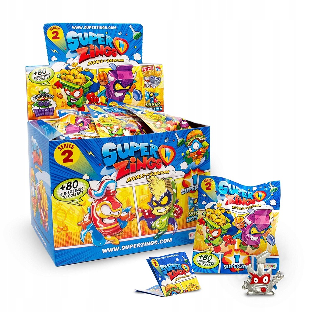 SUPER ZINGS - SERIA 2 - FIGURKA - SUPERZINGS - 24H - 7710266058