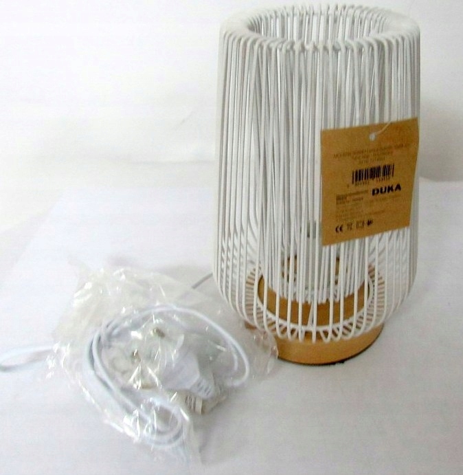 DUKA MODERN SCANDI LAMPA STOŁOWA 16X24CM