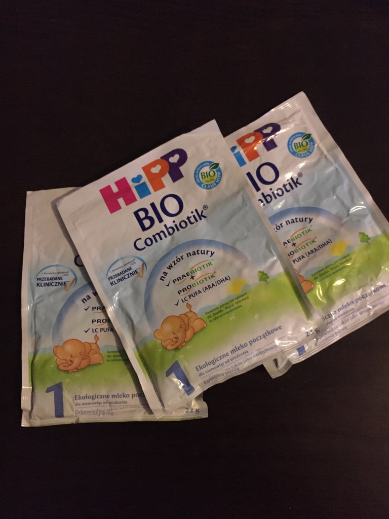 mleko początkowe hipp combiotic 1 saszetki 3szt