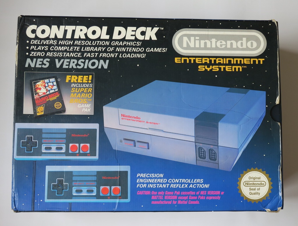 NES NINTENDO ENTERTAINMENT SYSTEM + SUPER MARIO B.