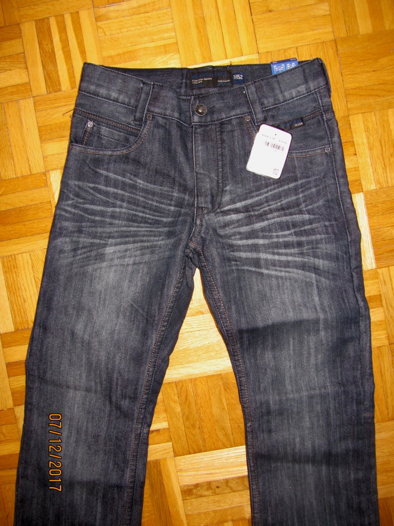 KaphAhl spodnie jeansy chłopięce 158 cm